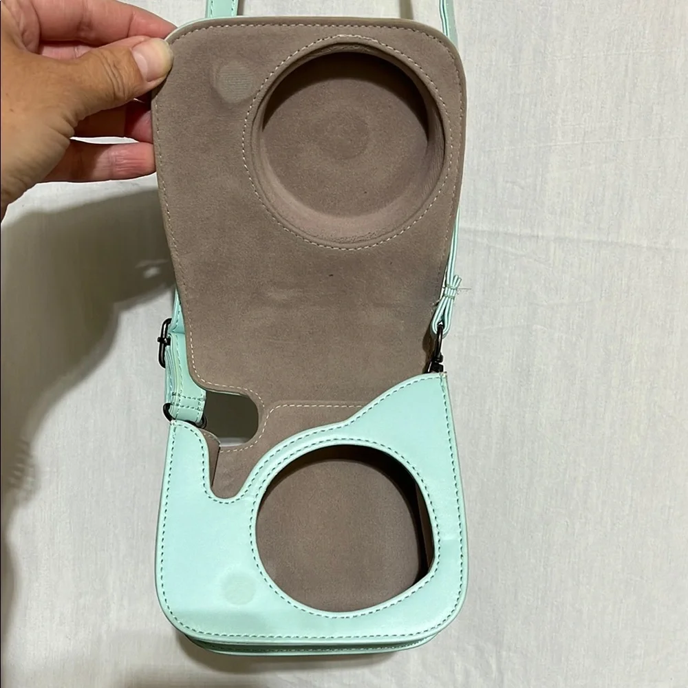 Instax mini camera mint green case only